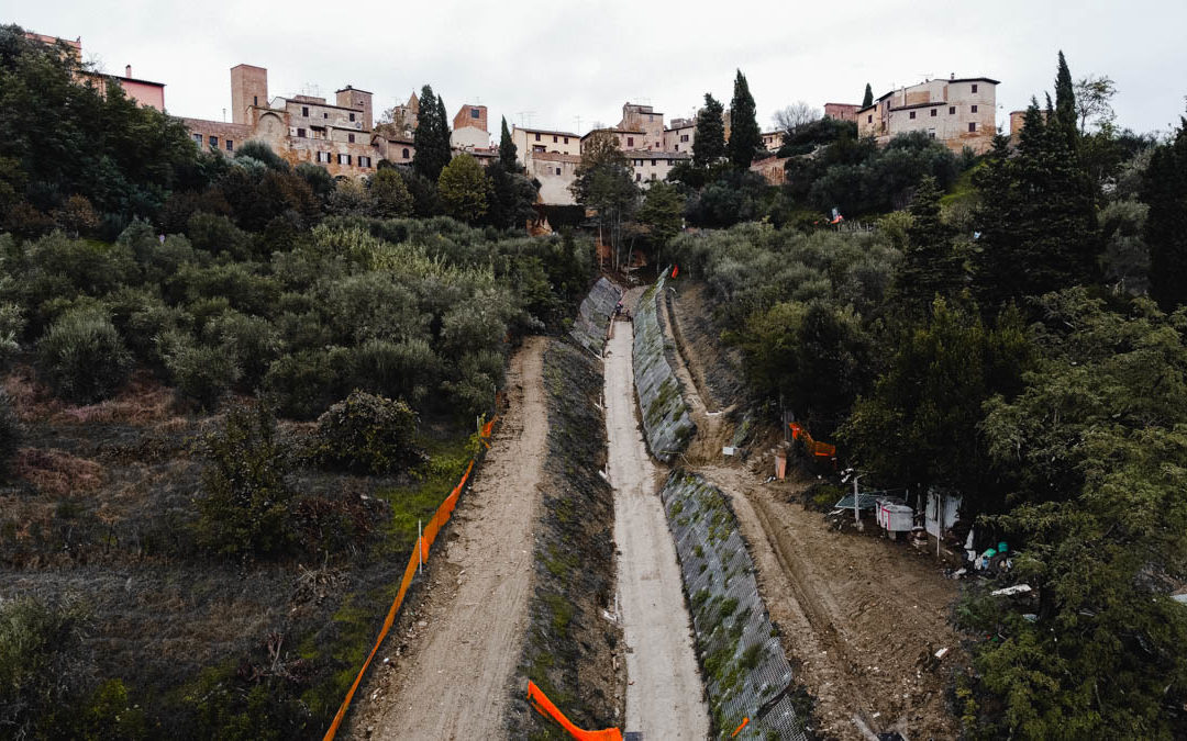 Opere di consolidamento permanente di scarpate